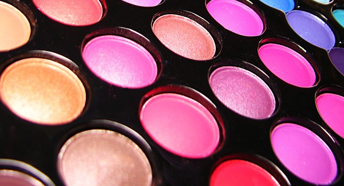 colorful eye-shadow