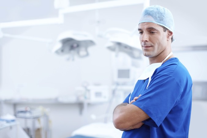 doctor in surgery room